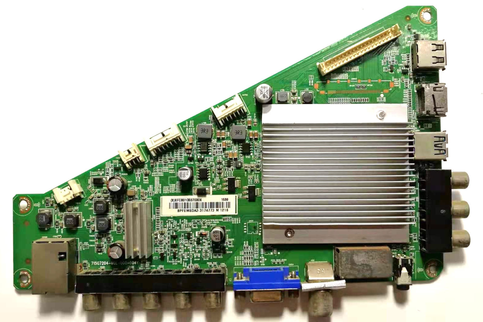 原装飞利浦50pff5655t3液晶液晶电视电视机主板715g7204moe000004y