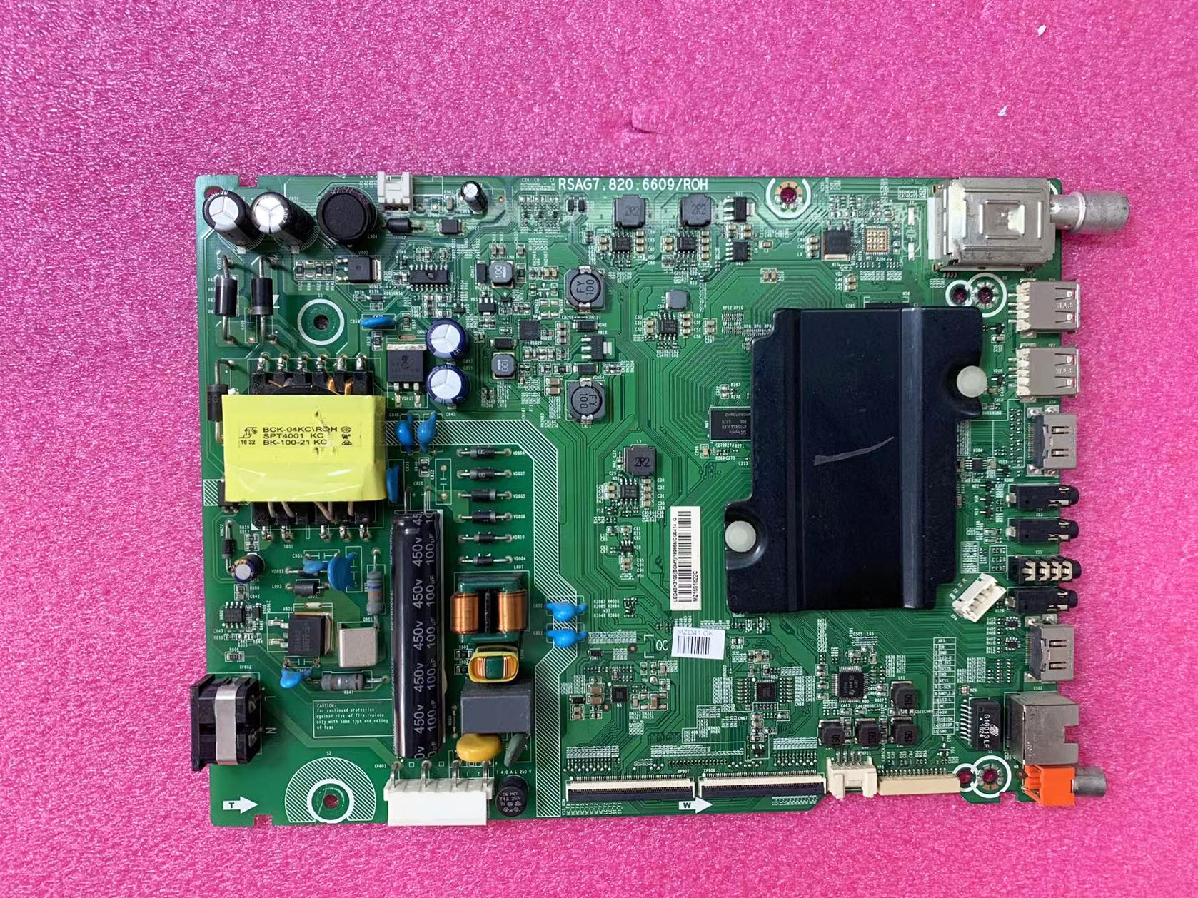 原装海信led43k3100bom3电视主板rsag7.820.6609rohpcb电路板