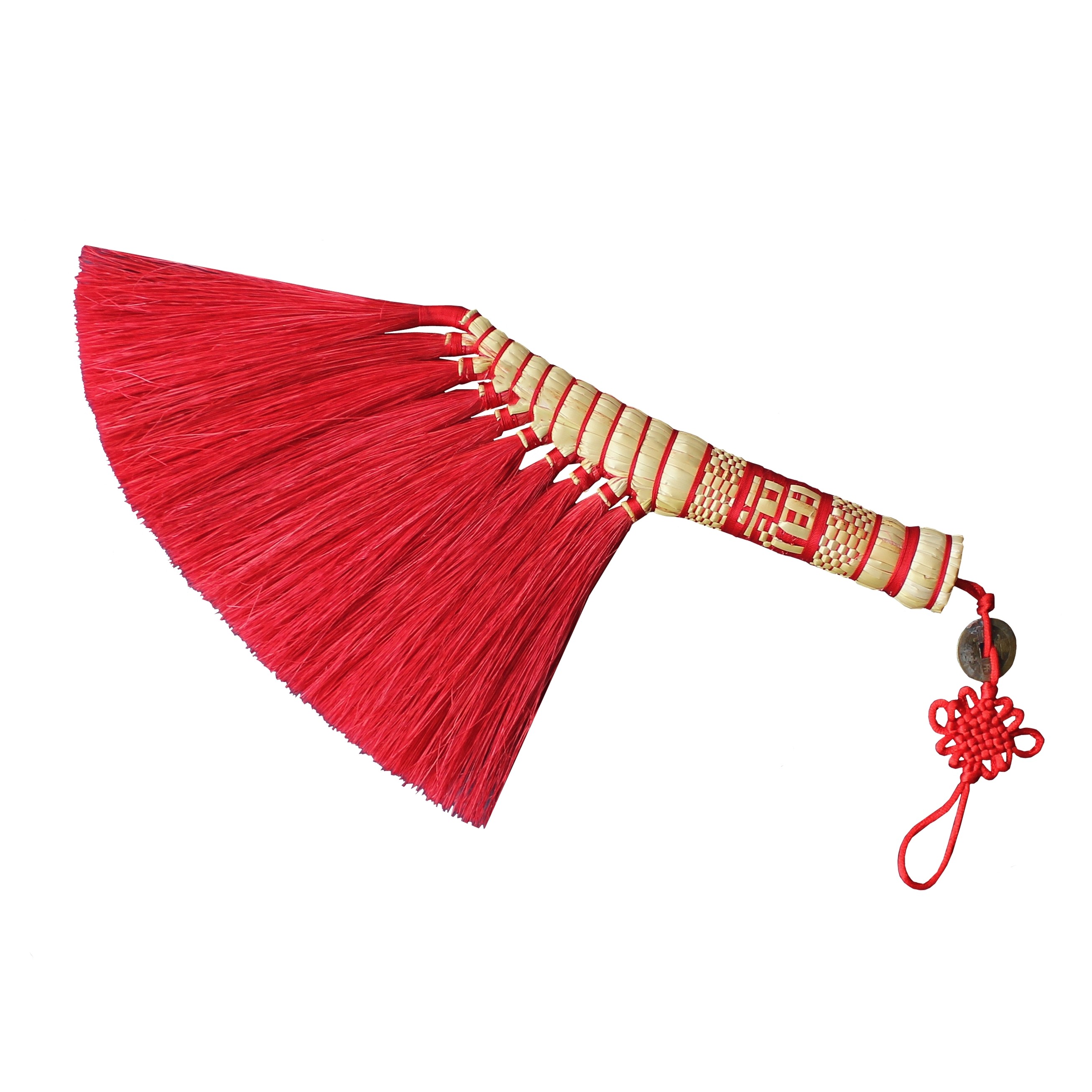 吉祥扫帚结婚挂件桌面清洁洁宝宝压惊辟邪扫把镇扫把