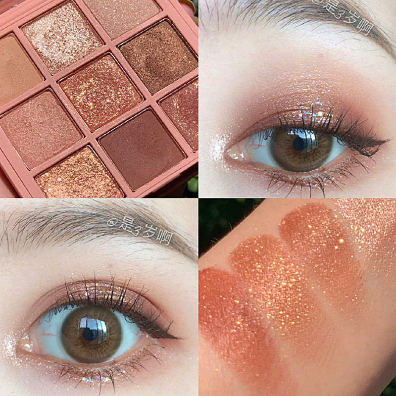 现货 韩国3ce九宫格九色眼影盘#overtake/dry bouquet干枯玫瑰