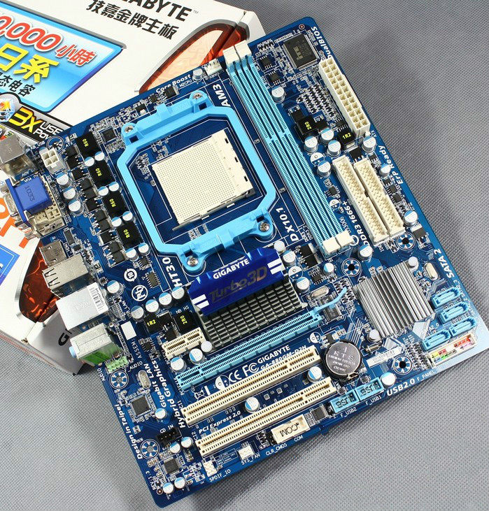 技嘉880g880gmd2h主板ddr3am3a78集成可加显卡主板