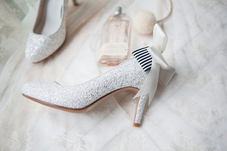 2019秋季新款 mayla classic蝴蝶结丝带高跟鞋 蝴蝶结 单鞋伴娘鞋