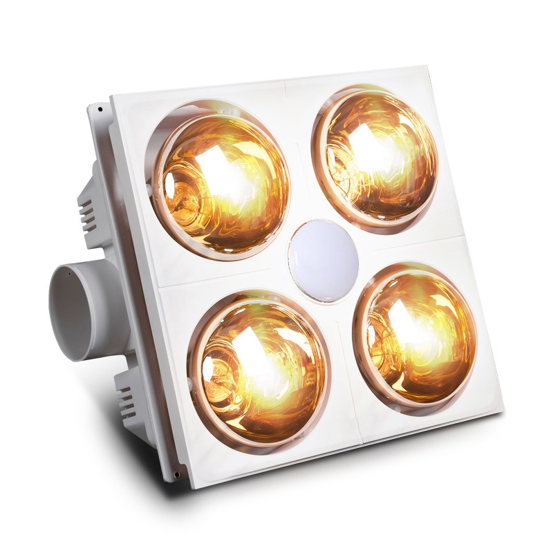 三合一老式取暖壁挂式嵌入式发热卫生间灯暖浴霸换气扇灯暖式浴霸