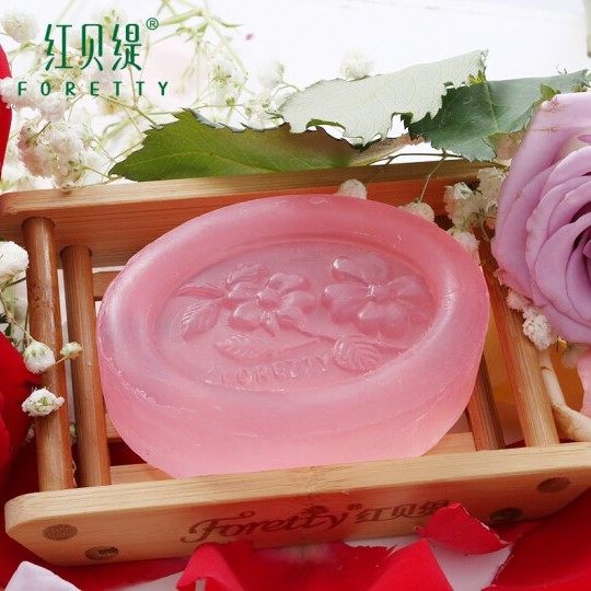 5盒香薰玫瑰红贝缇精油手工沐浴洁面香皂洗脸手工皂