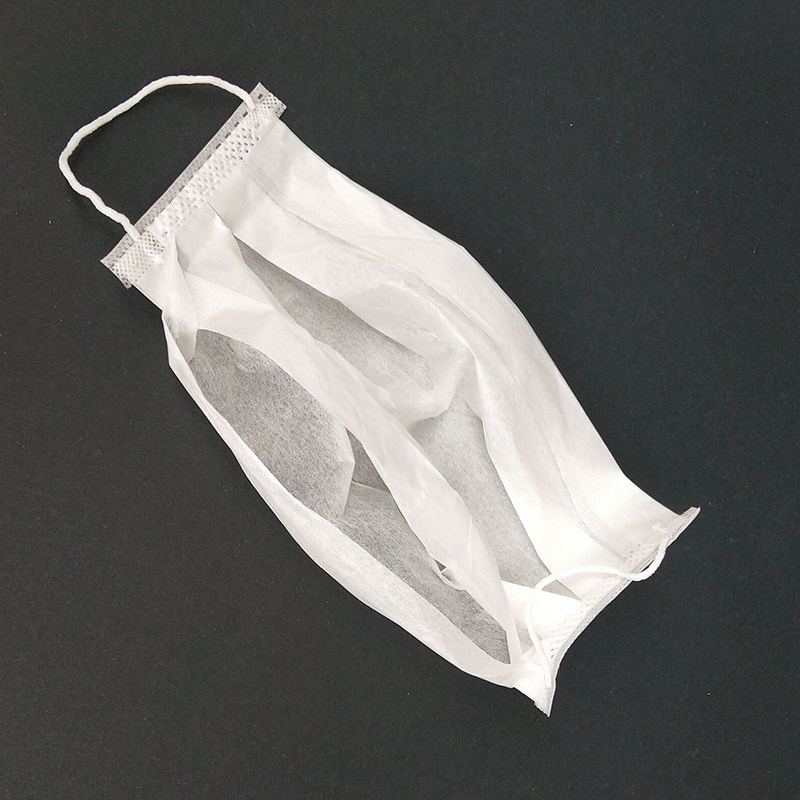 一次性纸口罩单双层餐饮防口水纹绣美容院专用透气口罩100只装