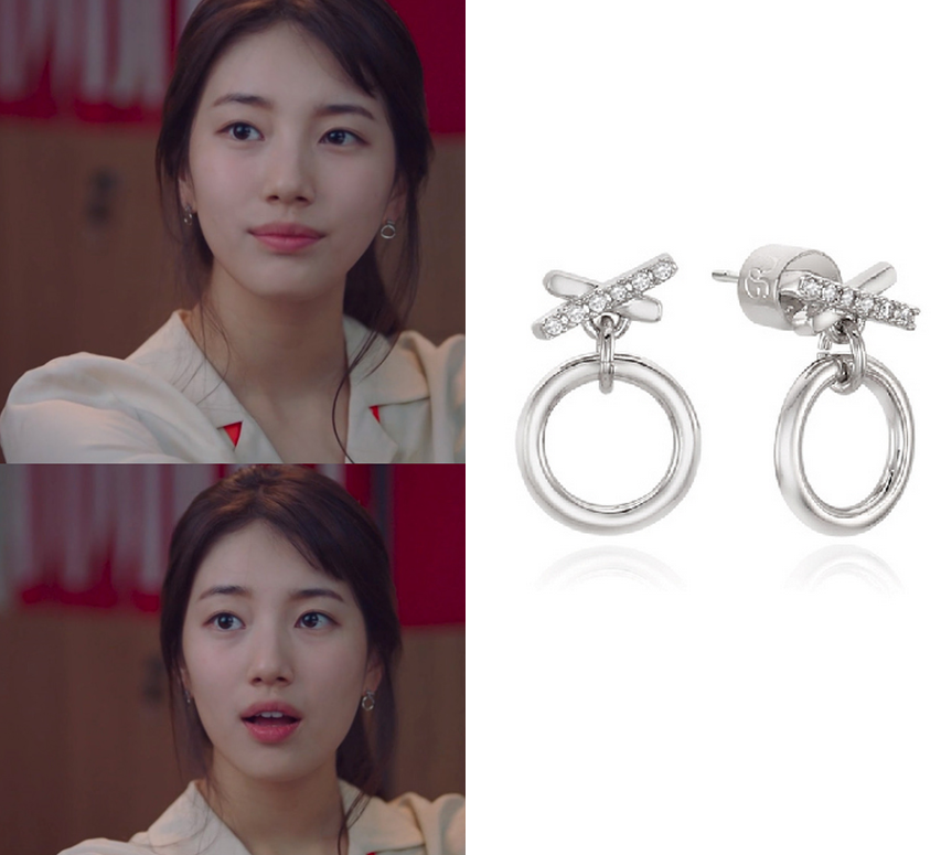 韩剧启动动了startup裴秀智同款韩国正品代购耳环