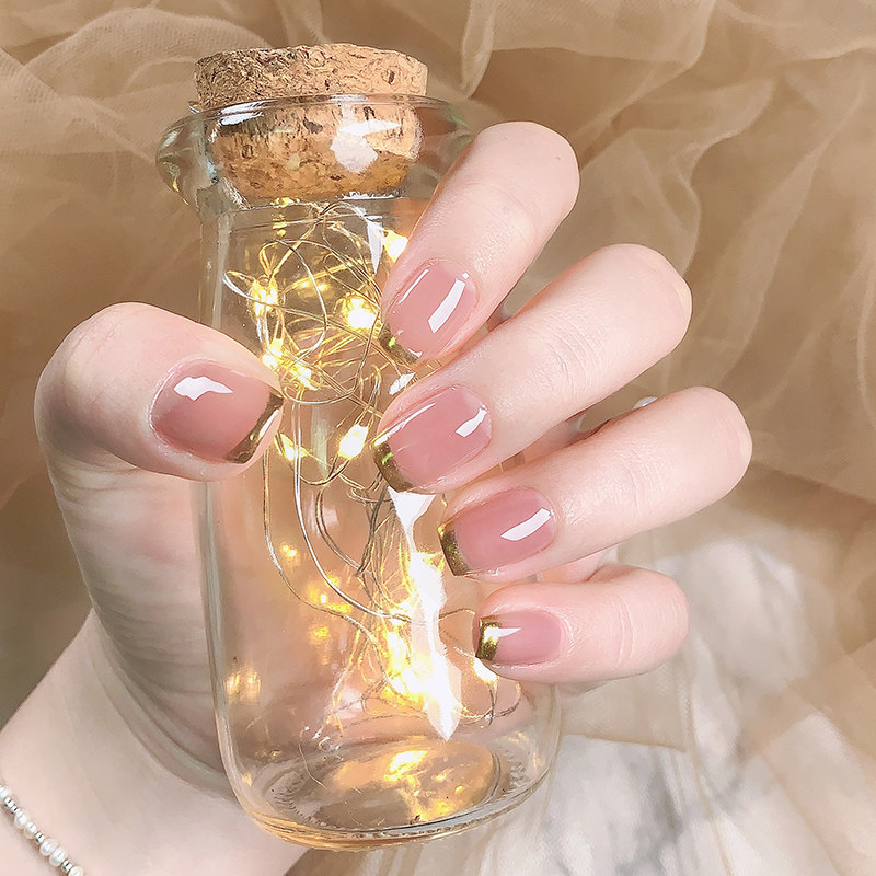 tomoka美甲小红网红果冻肉桂色甲油胶2022年新款甲油胶