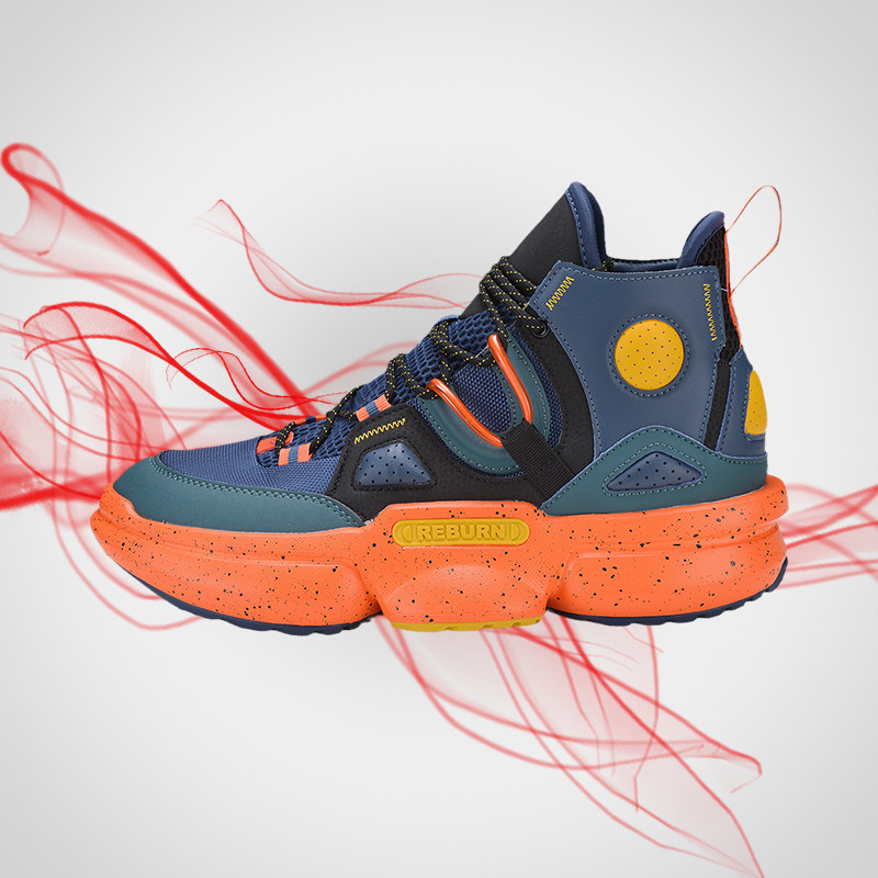 正品李宁重燃运动时尚系列休闲鞋agbq011篮球鞋