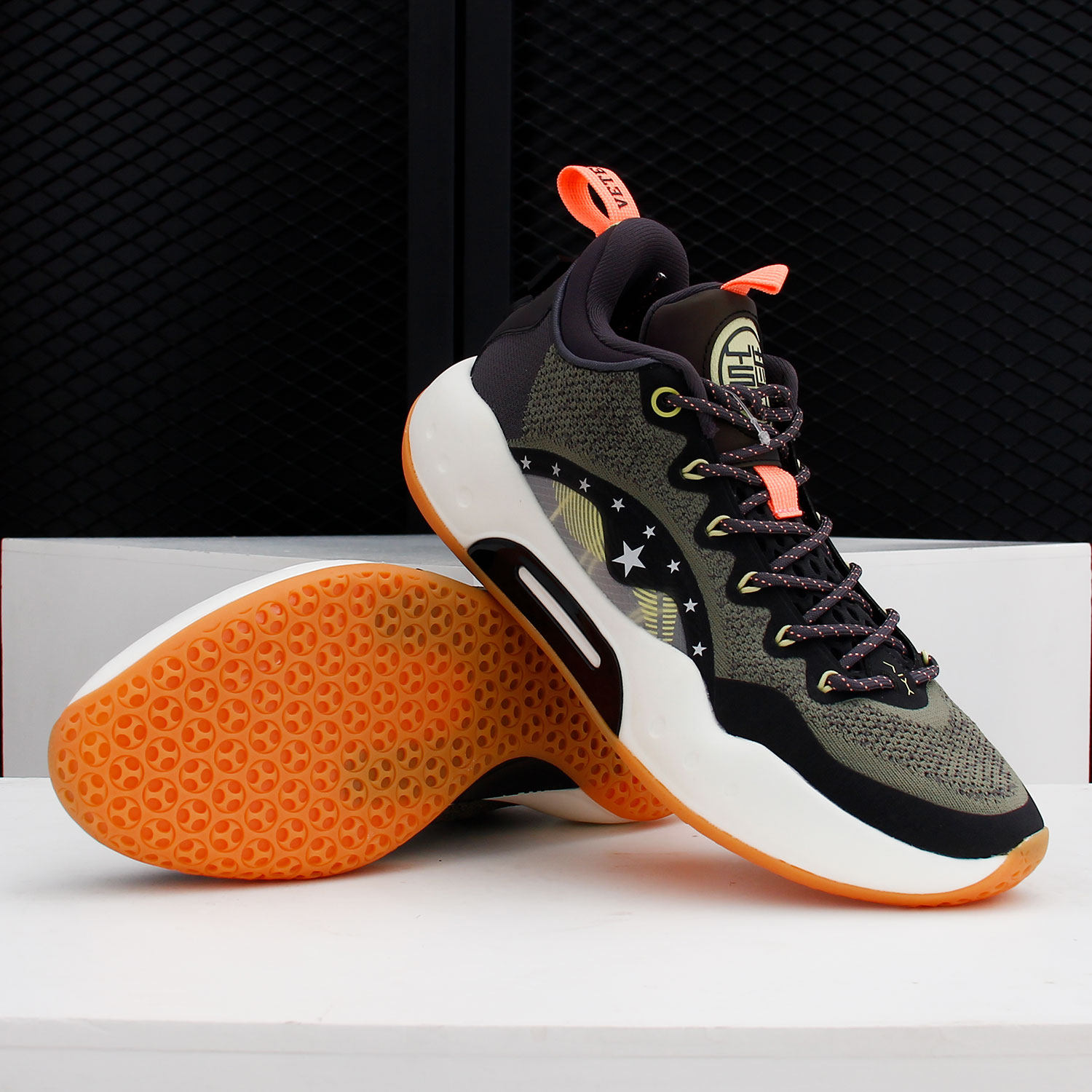 李宁正品篮球鞋冬季新款驭帅xivlow减震男子低帮运动鞋abaq067