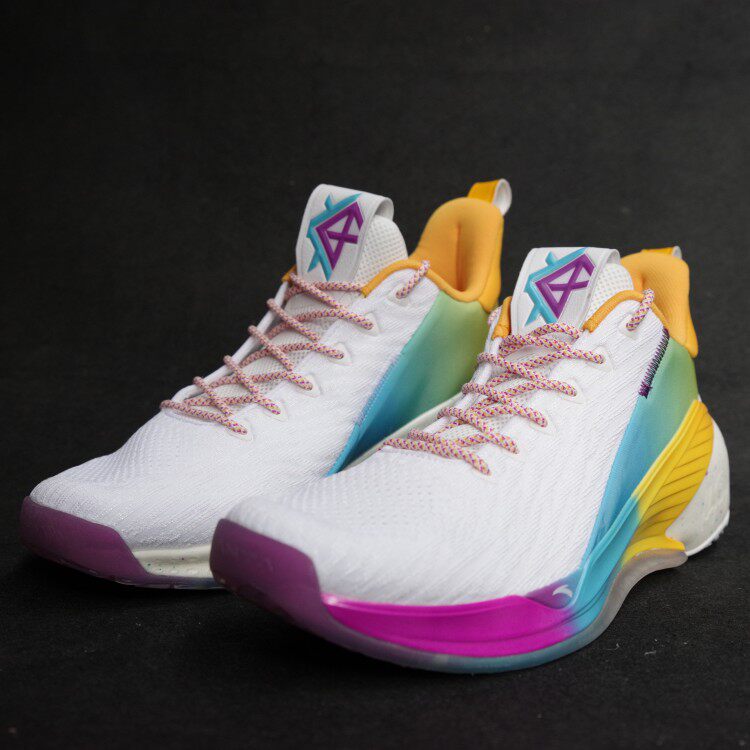 安踏新款汤普森四代kt4明星战靴闪能减震低帮篮篮球鞋