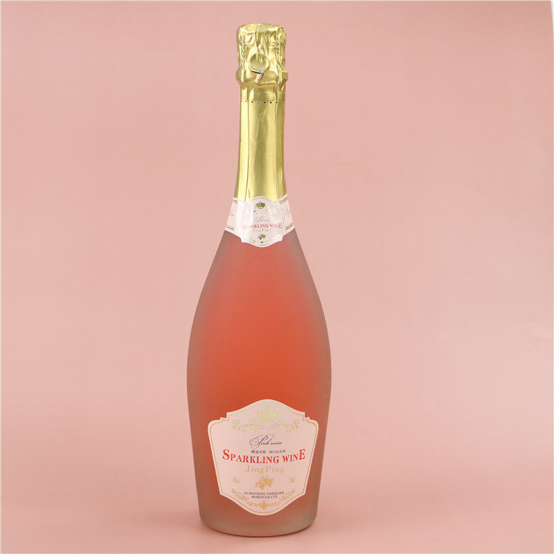 香酩粉红蜜桃起泡气泡葡萄酒750ml女士喜爱酒吧葡萄酒