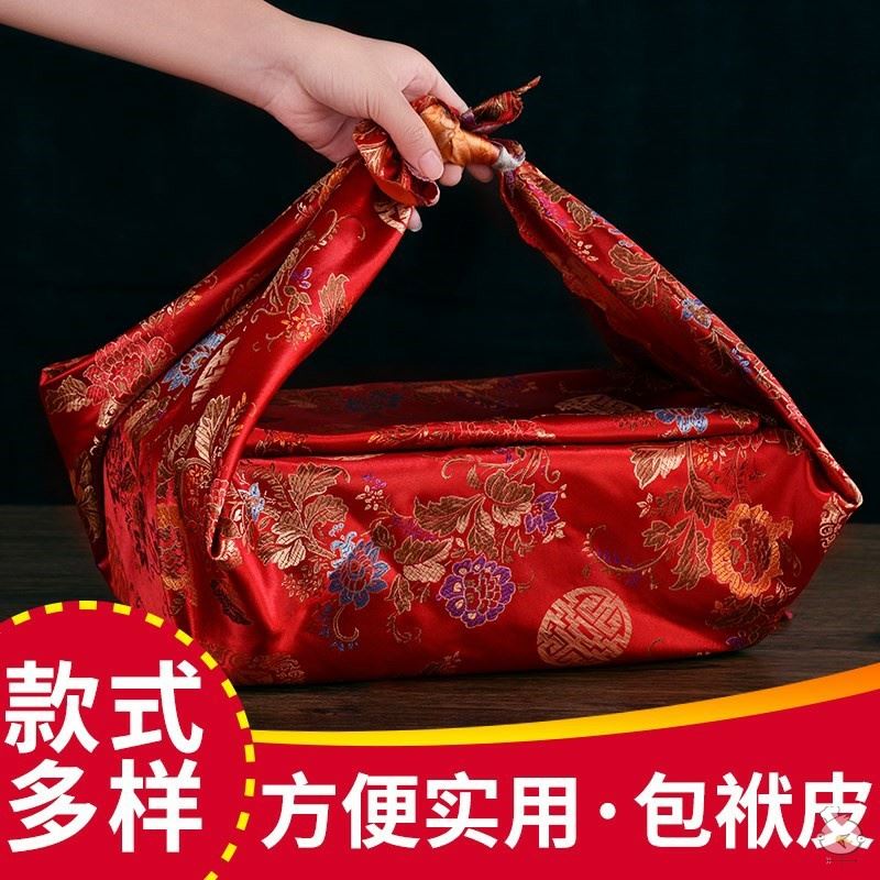 结婚包子孙衣服桶包子孙皮布用品包裹嫁妆陪嫁创意礼盒