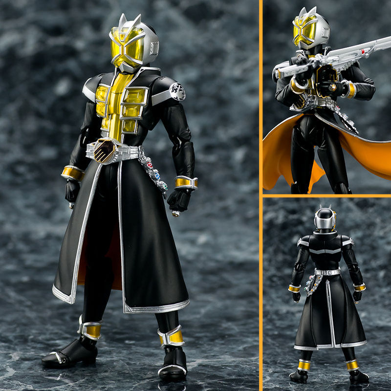 万代日版shf可动手办假面骑士wizardlandstyle手办