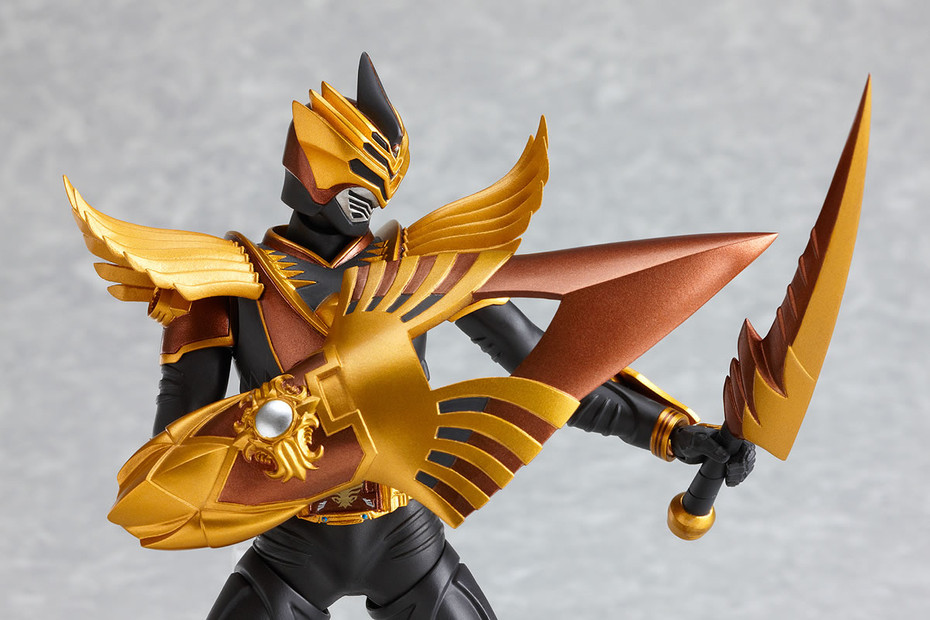 默图日版figma可动手办 假面骑士龙骑 sp-031 奥丁凤凰odin