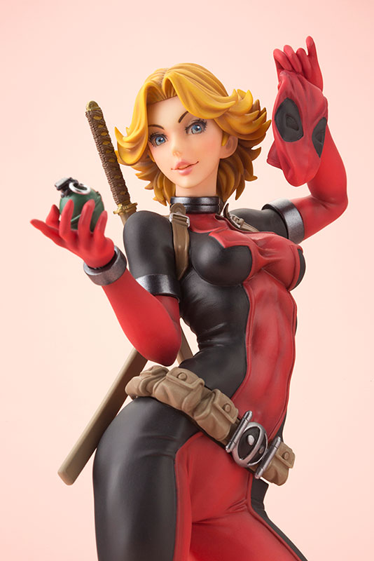 默图寿屋日7手办marvel美少女死侍女郎手办