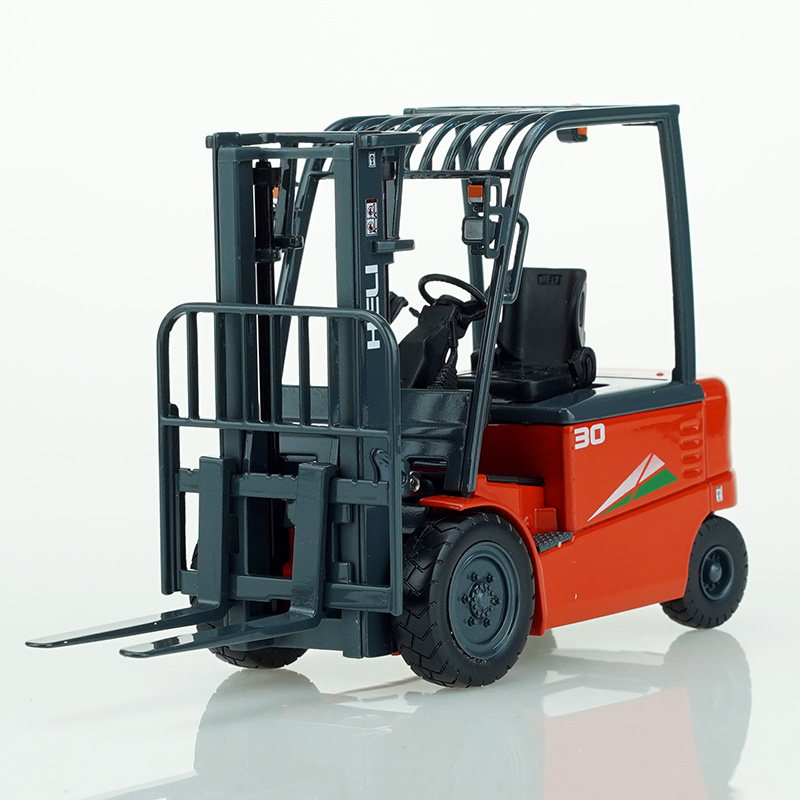 叉车原厂heli合力系列3t电瓶工程机械堆高机模型车模