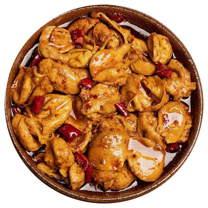 麻辣红油鸡肚即食香辣凤肚鸡脆肚鸡熟食鸡肉鸡肉零食