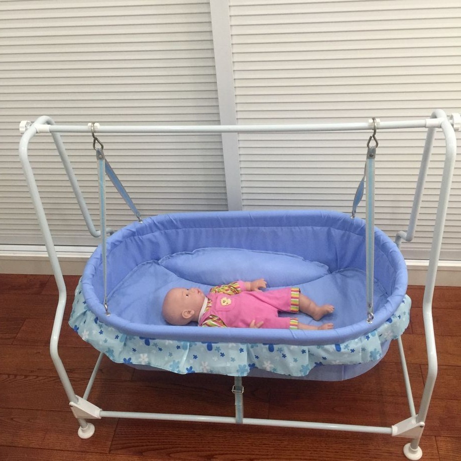 【天天特价】婴儿摇篮床小摇床宝宝吊床秋千式婴儿床新生儿摇篮床