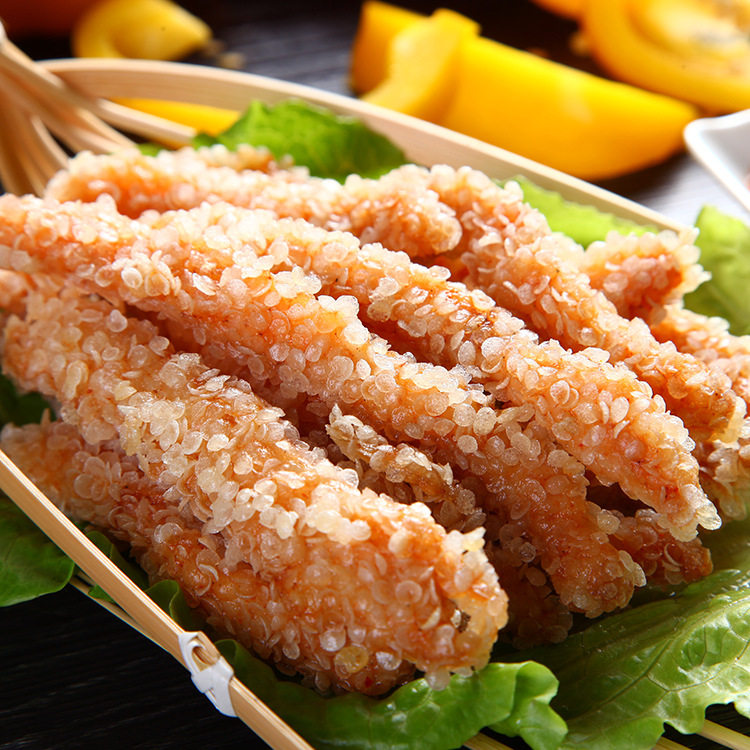 鸡柳台湾无骨雪花鸡柳香酥油炸鸡柳半成品雪花排条900g2包免邮