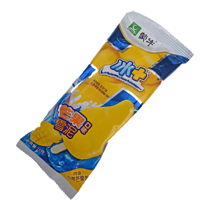 蒙牛冰 芒果5支整箱网红雪糕冰棍冰激凌冰淇淋冷饮75g*5支