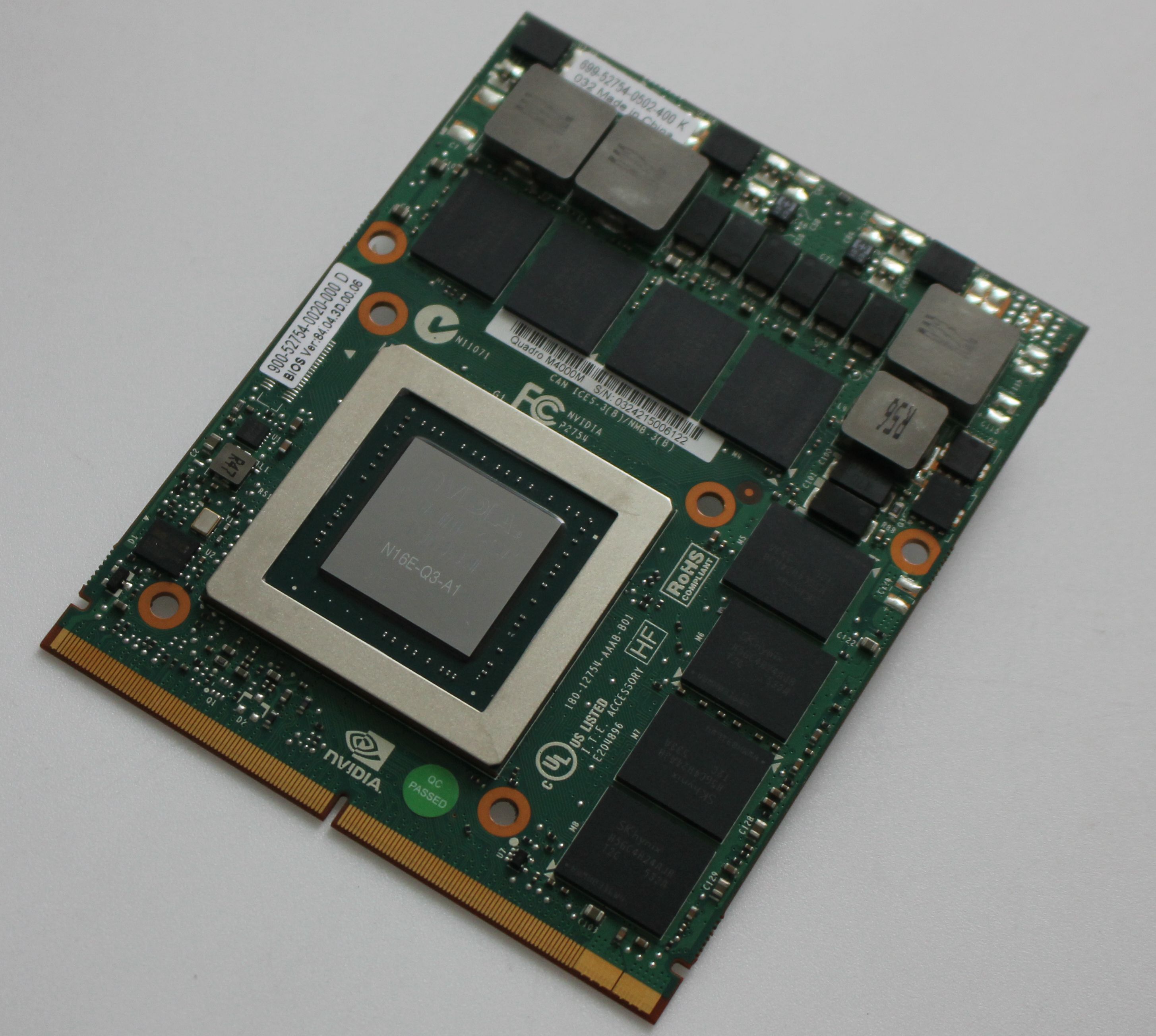 m4000m笔记本显卡dellm6700m6800hpg1g2g3显卡