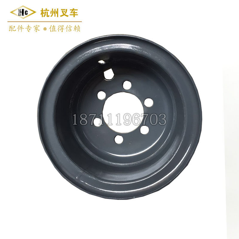 叉车配件35吨合力柳工龙工宝骊前轮钢圈轮毂叉车配件