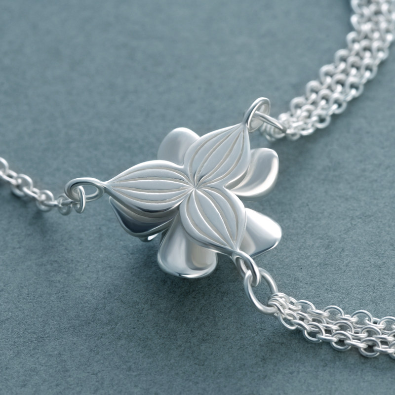 海盗船银饰青云花手链女青云志官方伤心花电视剧同款个性时尚饰品