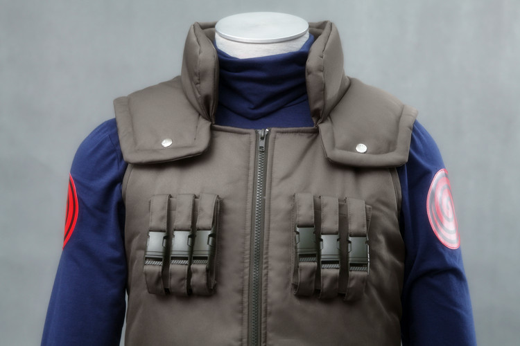 火影忍者旗木卡卡西阿斯木叶马甲亲子儿童cosplay动漫cosplay男装