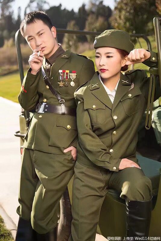 国军特工间谍特务演出服装美式女款二战军统表演服饰民国军阀军装