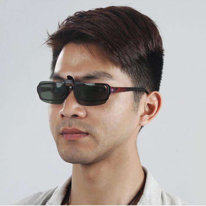 汽车防眩目远光灯克星近视眼镜夹片驾驶镜日夜两用开车司机护目镜