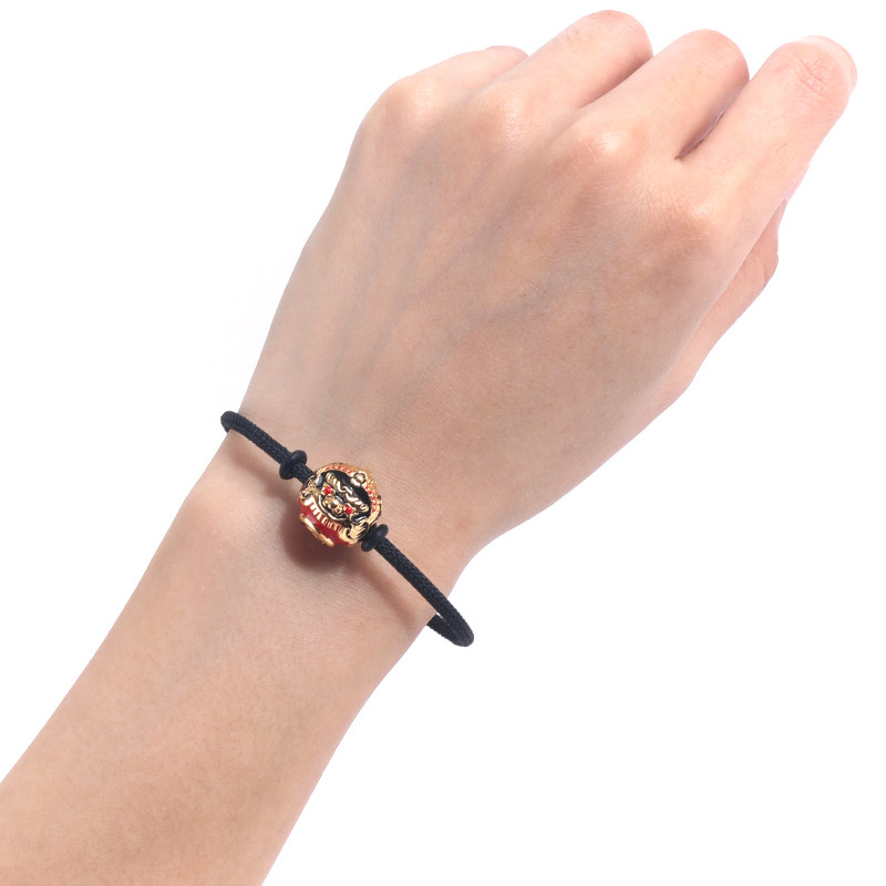 泰国佛牌龙婆帕提拉胡拉祜拉祜翁珠红绳手链手环泰国特色