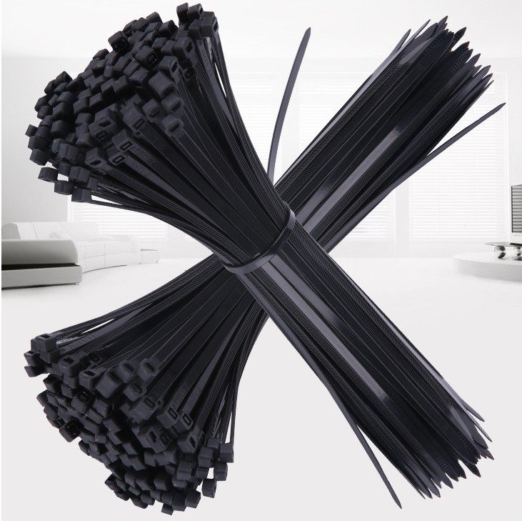 尼龙扎带100束线扣拉条杂带塑料锁扣条炸绑扎束线带