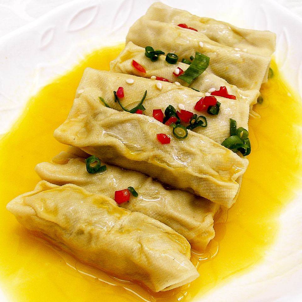 满4件包邮 纯手工现做美食鲜肉千张卷肉 鲜肉百叶包 可清蒸烧汤