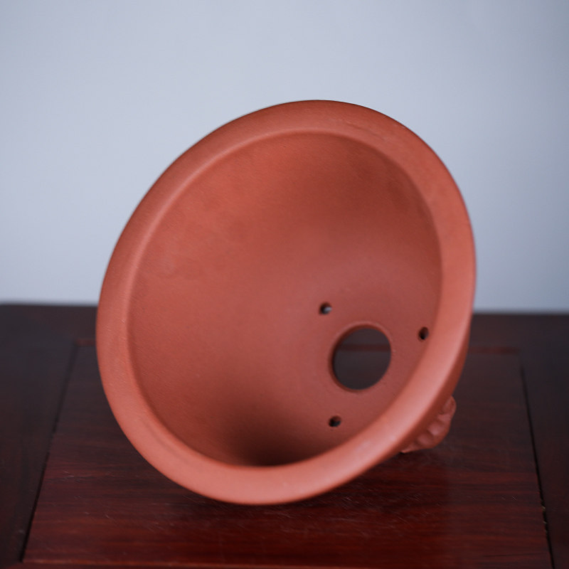 花盆宜兴紫砂花卉绿植园艺盆栽手工原色简约风盆室内茶道