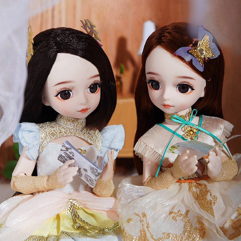 可儿宫廷御品娃娃时尚梦幻换装公主洋娃娃女孩玩具4918新品