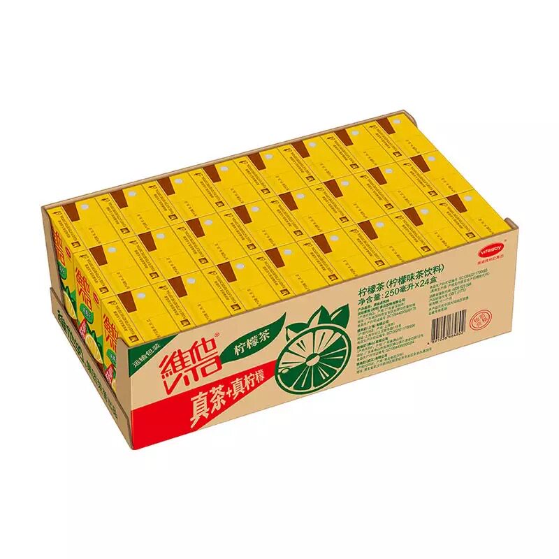 维他奶 真茶维他柠檬茶饮料250ml*24盒纸盒装整箱清新柠檬味即饮