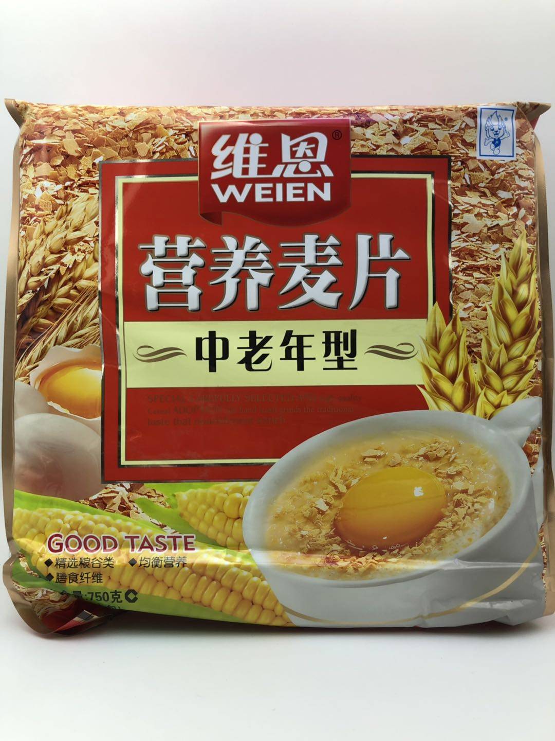 维恩营养麦片牛奶加钙750克小袋袋装速溶燕麦水果