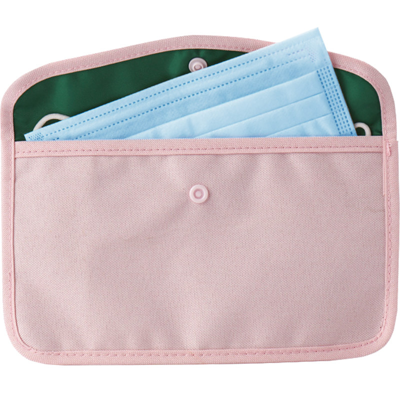 口罩存放便携儿童暂存包暂存收纳袋子小布袋小布口罩收纳盒