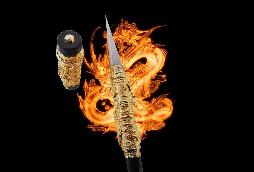 泰国龙刀厨师雕刻刀食品雕刻刀厨房雕花刀水果刀金龙雕刻刀刻花刀