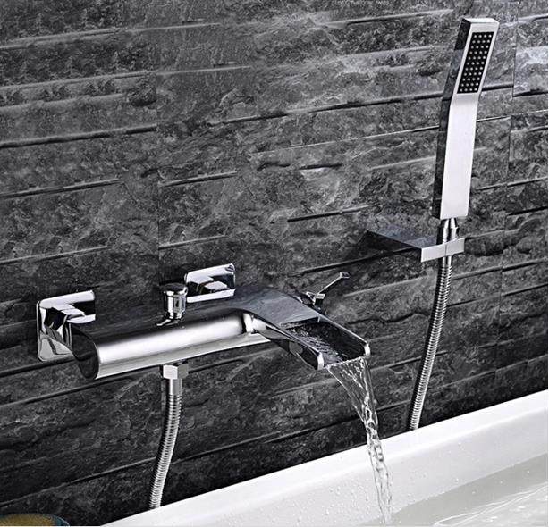 浴缸德国当代卫浴高端花洒冷热龙头淋浴全铜浴缸淋浴龙头
