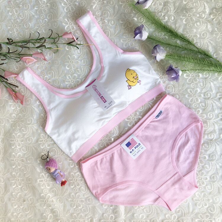 女童内裤三角14中大童12纯棉13岁女孩内衣大码套装11学生小背心15