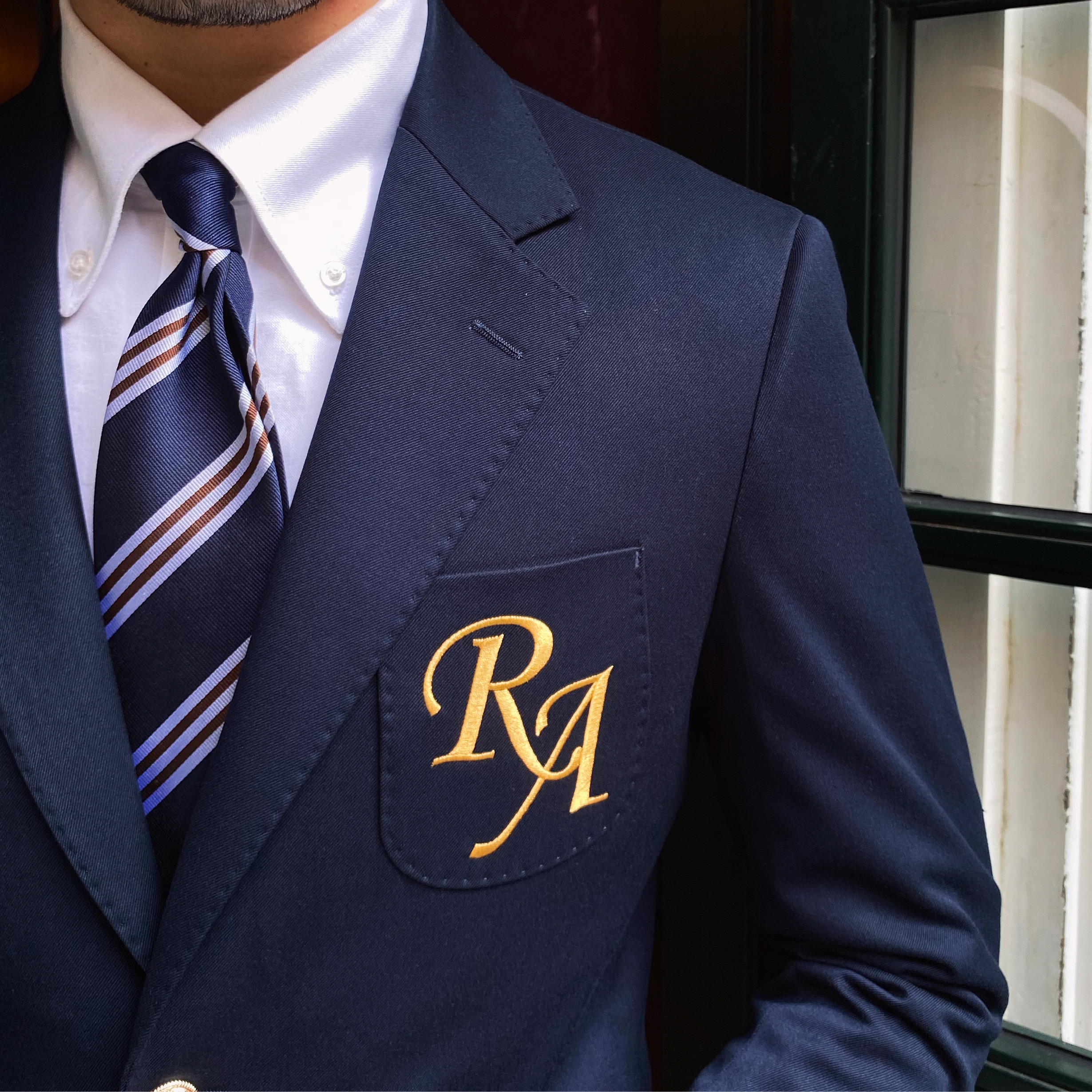 高定西服雷泽布雷泽徽章宴会三先生男士韩版西装西服