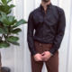 Spring French buckle white long sleeve sleeve shirt wedding business is equipped with hot shirts Spring French buckle white long sleeve sleeve shirt wedding business is equipped with hot shirts