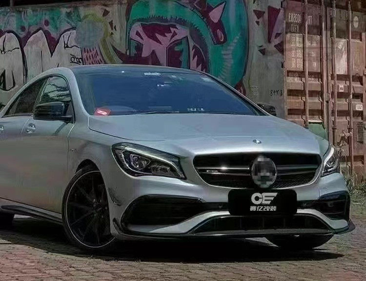 适用于14-19款w117奔驰cla200cla260改装cla45amg前后包围其他