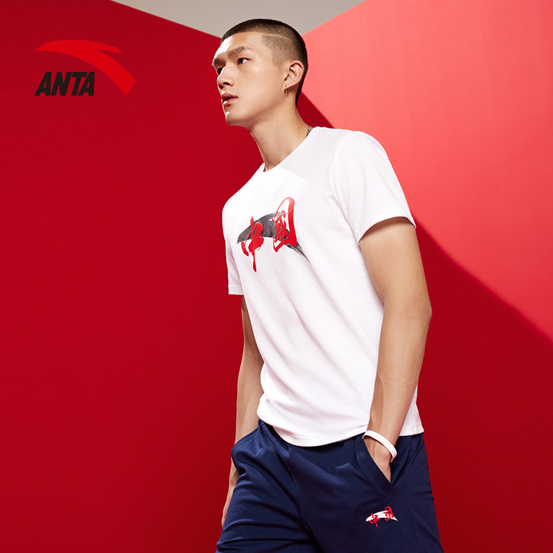 安踏中国短袖2020夏季新款官网正品运动t恤