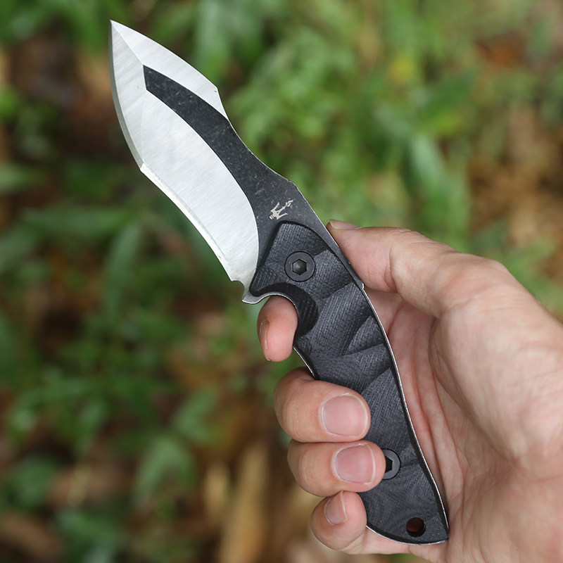 高硬度特种兵求生开刃锋利开锋刀直刀退役小刀随身其他户外刀具