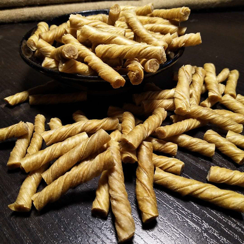 豆制品干货腐竹棒豆筋豆管大豆蛋白豆棒 素肉丁500g蛋白肉素食