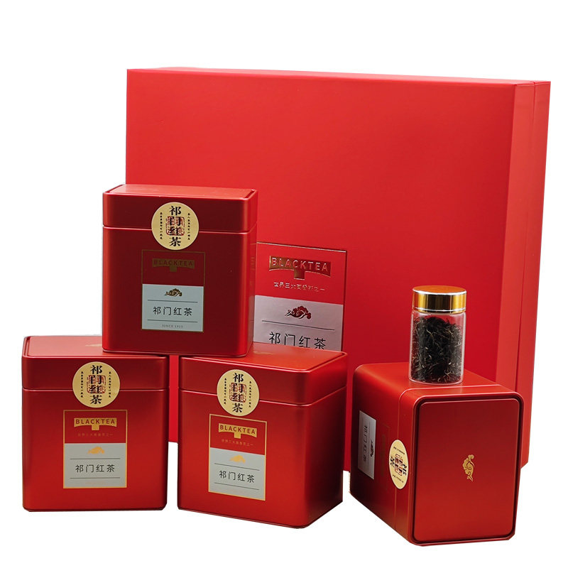 祁门红茶礼盒装1915特级正宗祁红浓香型春节送礼送客户长辈年货
