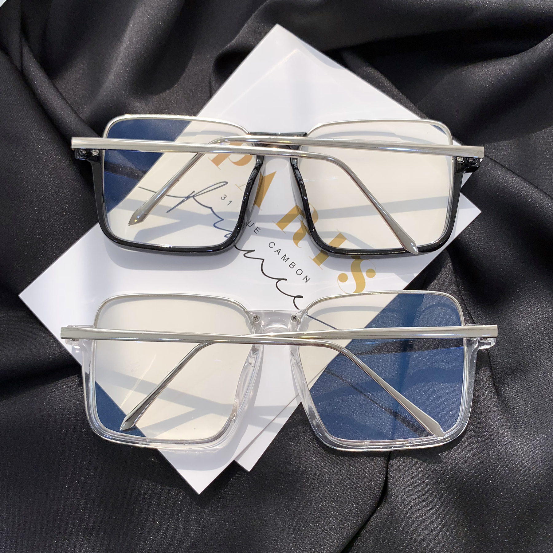 韩国新款大框抖音眼镜女圆脸时尚网红同款平光镜男明星款眼镜近视