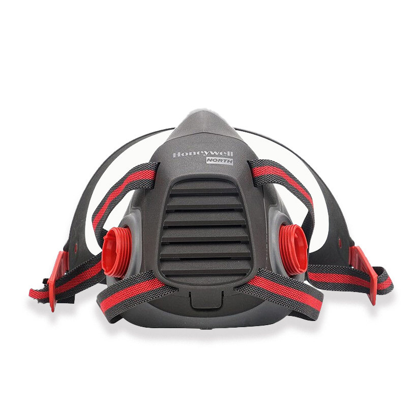 霍尼韦尔防毒面具p100防尘半面面具面罩550050m橡胶7580p100防护面具